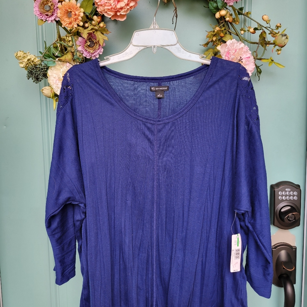 NEW DIRECTION TOP L NWT